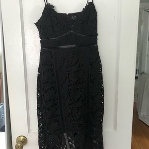 Bardot black dress